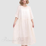 Vestido Ramona en tejido Ramie