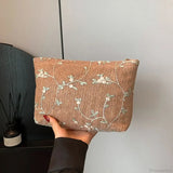 Bolso de mano de ratán y paja