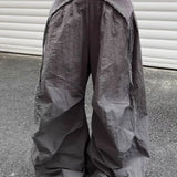 Pantalones cargo retro de pierna ancha para baile jazz