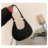 Bolso de hombro cuadrado retro de lujo