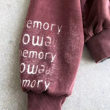 Sudadera reversible con cremallera y estampado patchwork retro