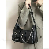 Bolso de hombro con cadena Richme Punk