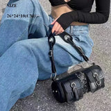 Bolso de hombro con cadena Richme Punk