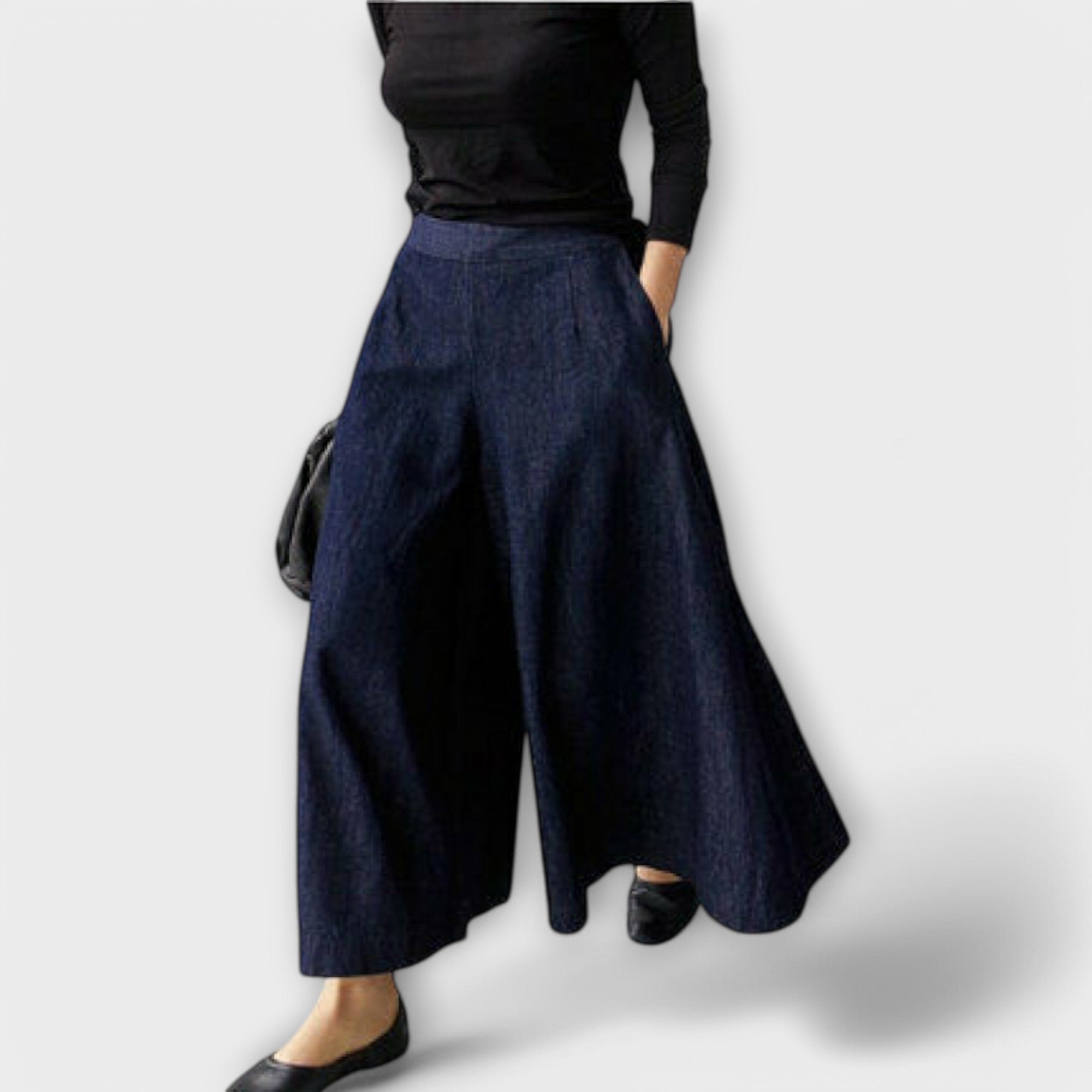 Antonia – Pantalones de mujer con piernas anchas