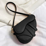Bolso bandolera de piel tipo mensajero tipo sillín