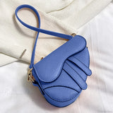 Bolso bandolera de piel tipo mensajero tipo sillín