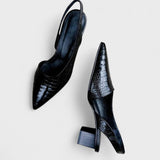 Ela – Zapatos elegantes con tacón abierto