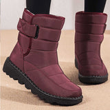 Botas de mujer - Impermeables y cálidas - Forro aislante - Suela antideslizante