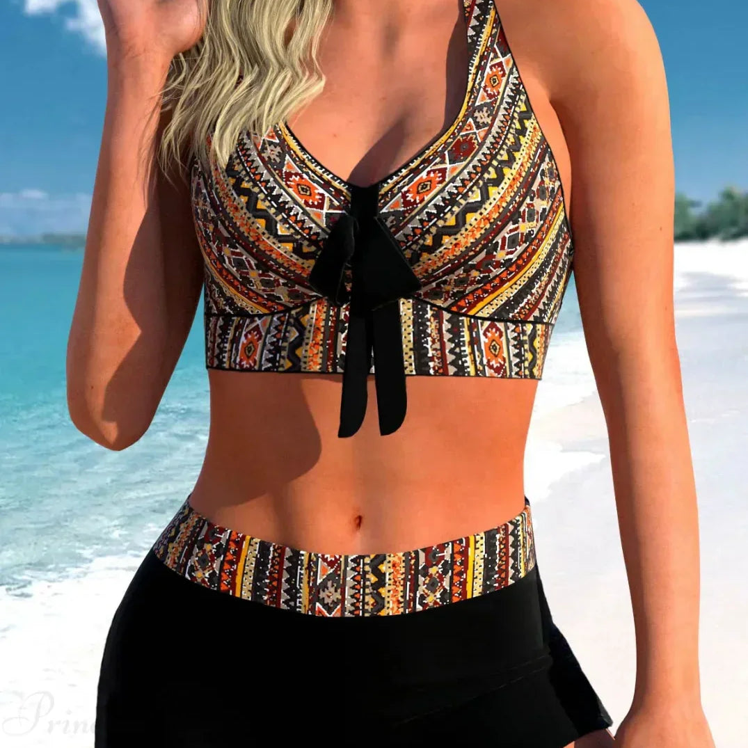 Conjunto sexy de dos piezas para la playa