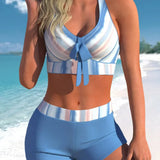 Conjunto sexy de dos piezas para la playa