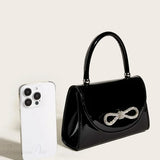 Clutch de noche con lentejuelas y cristales, bolso de boda