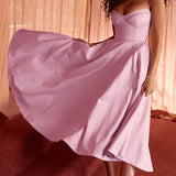 Vestidos midi sexys y ceñidos con una encantadora cintura baja.