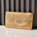 Clutch de noche con lentejuelas brillantes