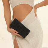 Clutch de noche brillante para boda