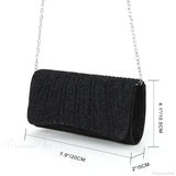 Clutch de noche brillante para boda