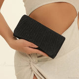Clutch de noche brillante para boda