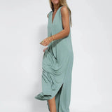 Vestido holgado de mujer: cómodo y transpirable.