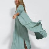 Vestido holgado de mujer: cómodo y transpirable.