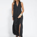 Vestido holgado de mujer: cómodo y transpirable.