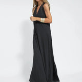 Vestido holgado de mujer: cómodo y transpirable.