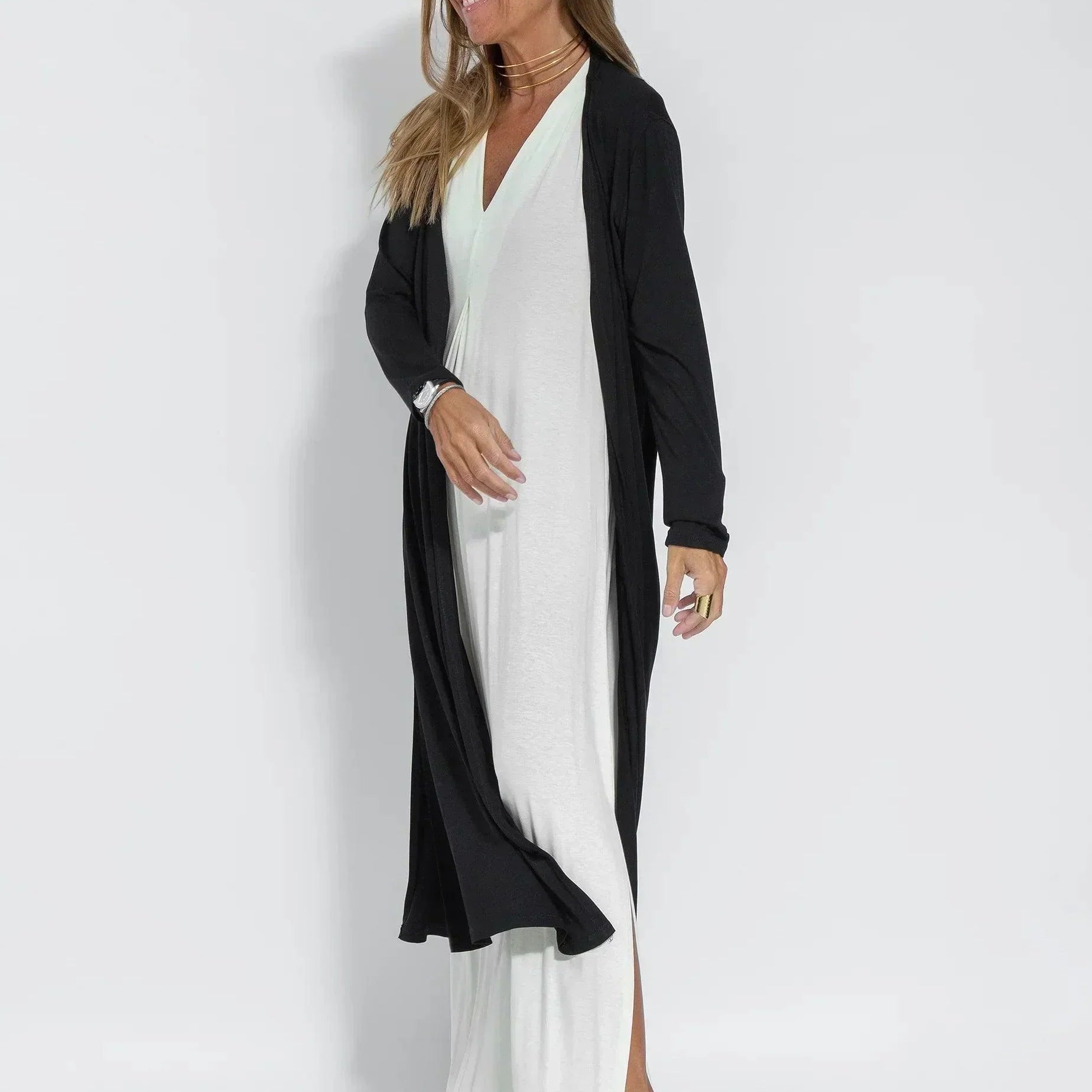 Vestido holgado de mujer: cómodo y transpirable.
