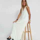 Vestido holgado de mujer: cómodo y transpirable.