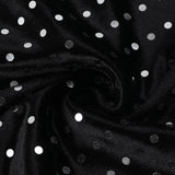 Vestido mini ajustado con tirantes finos en terciopelo brillante