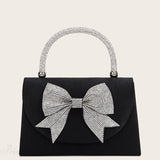 Bolso de hombro cuadrado para bodas o salidas nocturnas.