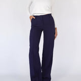 Pantalones de Mujer - Cintura Alta - Pierna Ancha - Elegantes y Cómodos