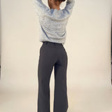 Pantalones de Mujer - Cintura Alta - Pierna Ancha - Elegantes y Cómodos