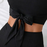 Conjunto de traje de baño de dos piezas Tankini Bikini