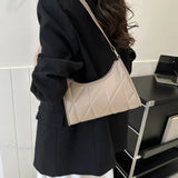 Bolso de hombro de piel sintética de moda