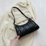 Bolso de hombro de piel sintética de moda