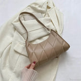 Bolso de hombro de piel sintética de moda