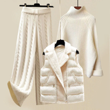 Chic, acogedor y elegante para mujer.
