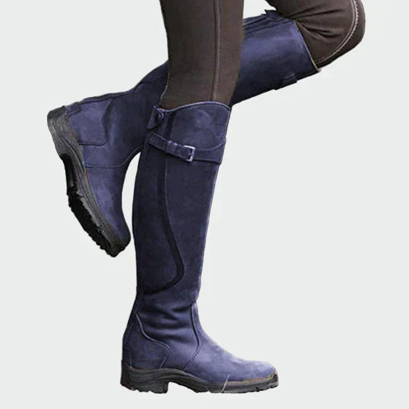 Maribela - Botas de montar de cuero para mujer