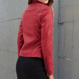 Chaqueta chic, cómoda y elegante con bolsillos con cremallera para mujer.