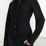 Cárdigan elegante, cómodo y moderno con botones para mujer.