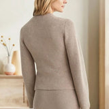Cárdigan elegante, cómodo y moderno con botones para mujer.