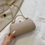 Clutch de noche con cadena vintage