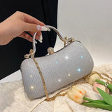 Clutch de noche con cadena vintage