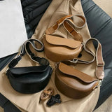Bolso de hombro vintage con solapa, modelo pequeño.