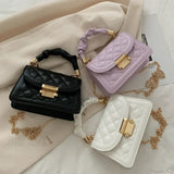 Bolso bandolera de piel sintética para mujer