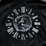 Sudadera oscura con cremallera, estilo callejero Y2K