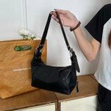 Bolso de hombro moderno estilo Y2K para motocicleta