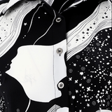 Gerda - Blusa de diseño con estampados impresionantes